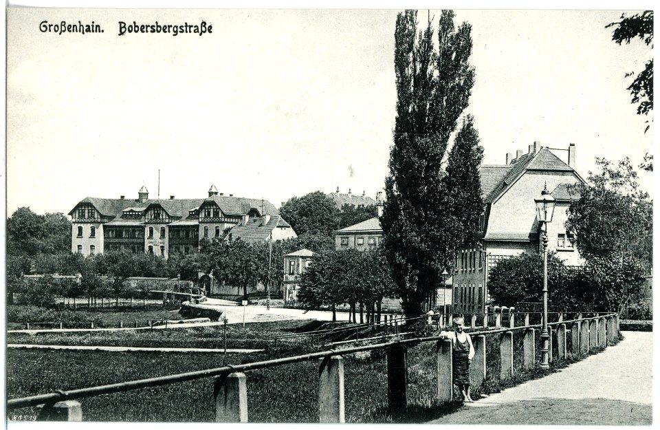20318-Großenhain-1917-Bobersbergstraße-Brück & Sohn Kunstverlag