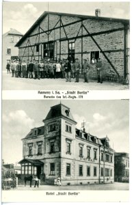 20275-Kamenz-1916-Hotel Stadt Berlin-Brück & Sohn Kunstverlag