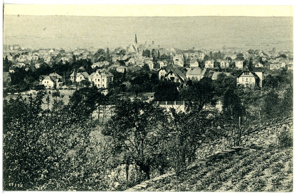 20470-Weinböhla-1917-Blick auf Weinböhla-Brück & Sohn Kunstverlag