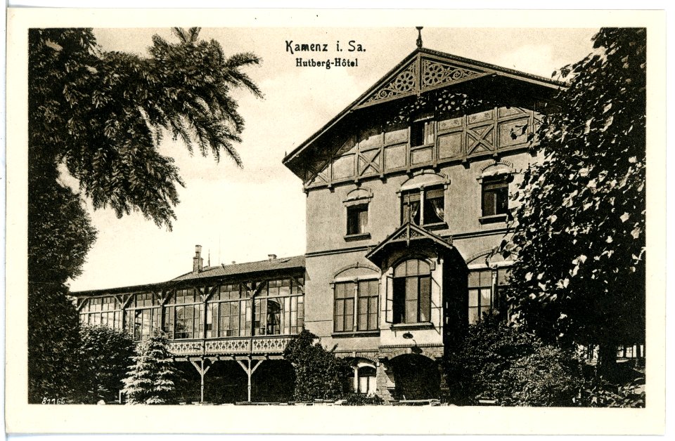 20276-Kamenz-1916-Hutberghotel-Brück & Sohn Kunstverlag