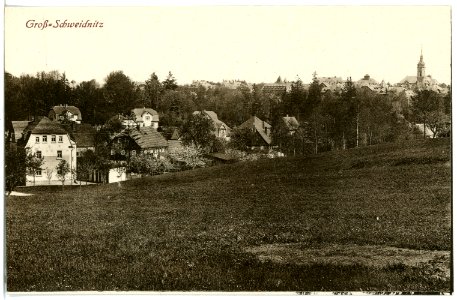 20484-Großschweidnitz-1917-Blick auf Großschweidnitz-Brück & Sohn Kunstverlag