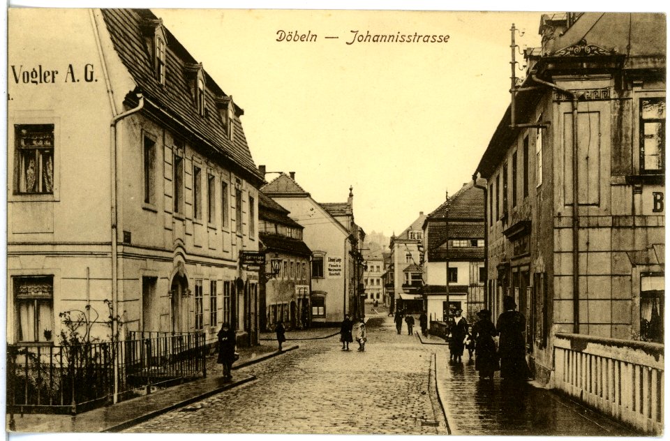 19863-Döbeln-1915-Johannisstraße-Brück & Sohn Kunstverlag