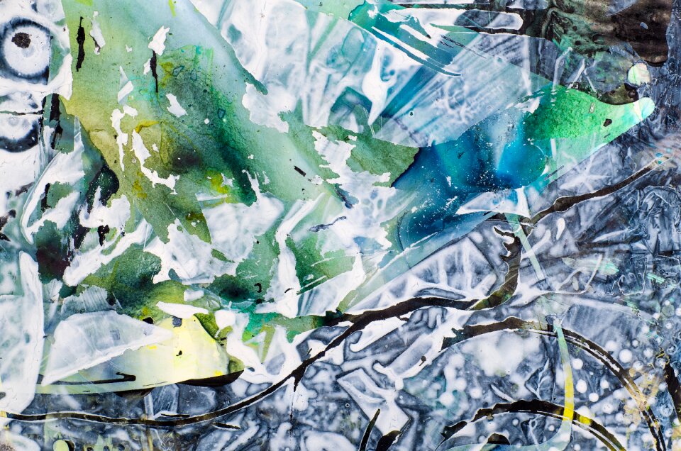 Fantasy expressive modern art