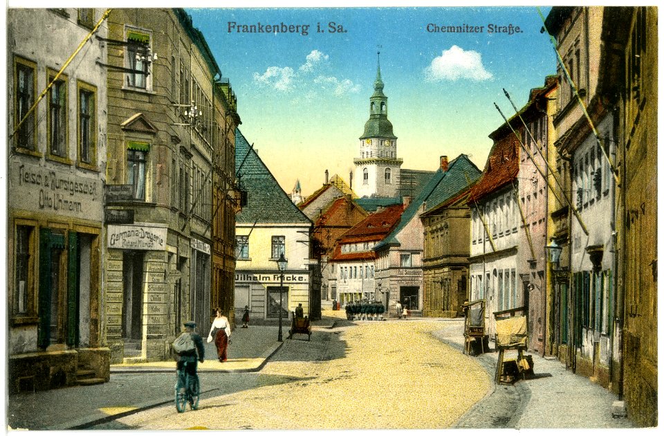 19825-Frankenberg-1915-Chemnitzer Straße-Brück & Sohn Kunstverlag