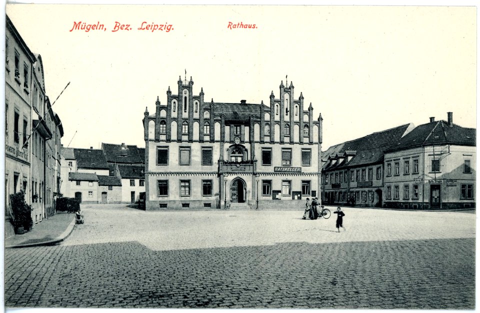 19295-Mügeln-1915-Rathaus-Brück & Sohn Kunstverlag