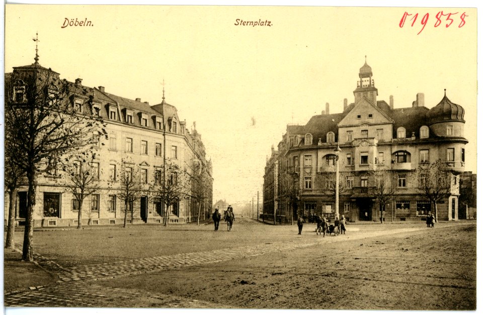 19858-Döbeln-1915-Sternplatz-Brück & Sohn Kunstverlag