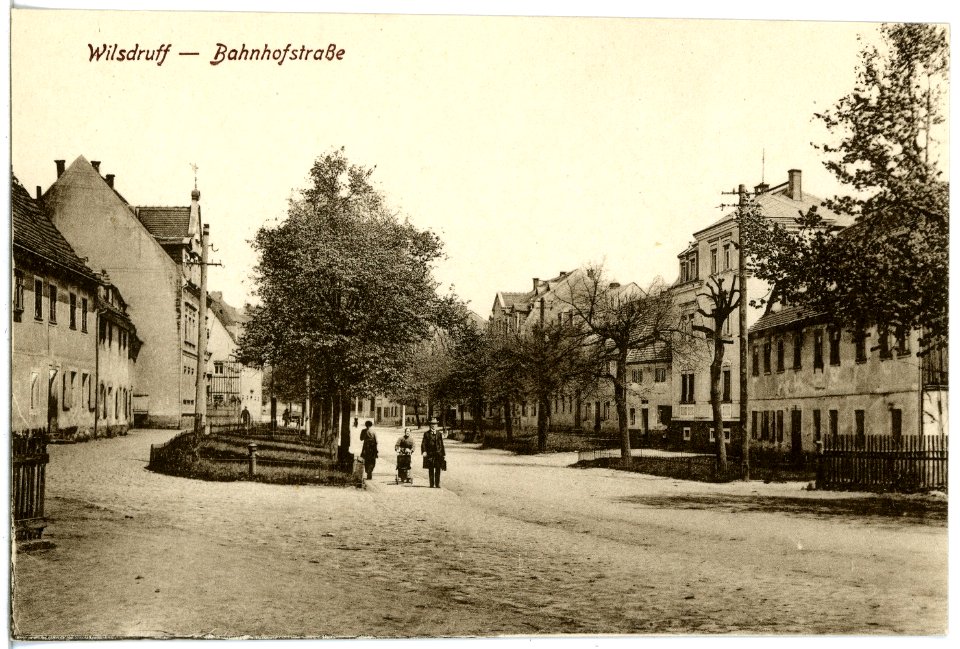 20762-Wilsdruff-1917-Bahnhofstraße-Brück & Sohn Kunstverlag