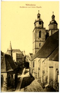 20710-Wittenberg-1917-Stadtkirche und Kapelle-Brück & Sohn Kunstverlag