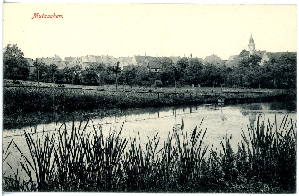 19089-Mutzschen-1915-Blick auf Mutzschen-Brück & Sohn Kunstverlag