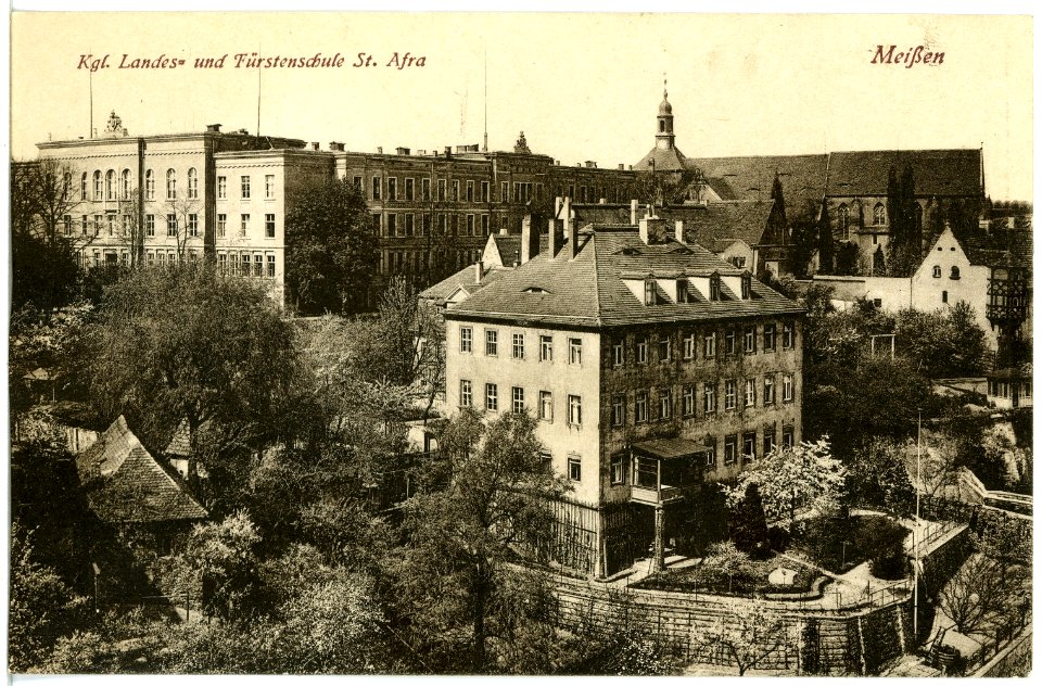 20424-Meißen-1917-Königliche Landes- und Fürstenschule St. Afra-Brück & Sohn Kunstverlag