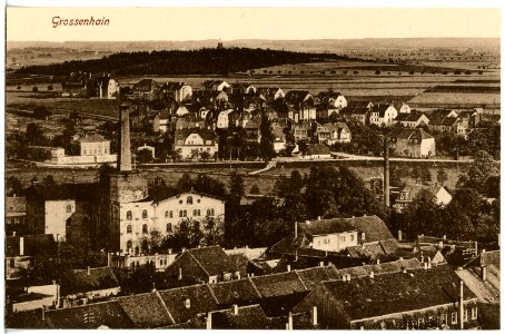 20778-Großenhain-1918-Blick auf Großenhain-Brück & Sohn Kunstverlag