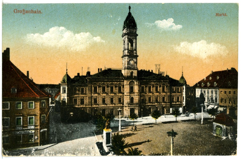 20397-Großenhain-1917-Markt-Brück & Sohn Kunstverlag