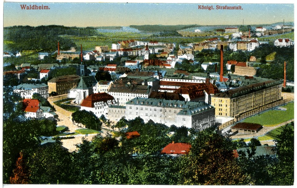 20218-Waldheim-1916-Königliche Strafanstalt-Brück & Sohn Kunstverlag