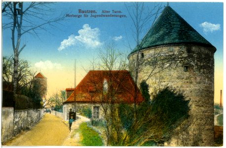 19066-Bautzen-1915-Alter Turm, Herberge für Jugendwanderungen-Brück & Sohn Kunstverlag