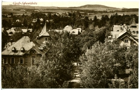20487-Großschweidnitz-1917-Blick auf Großschweidnitz-Brück & Sohn Kunstverlag