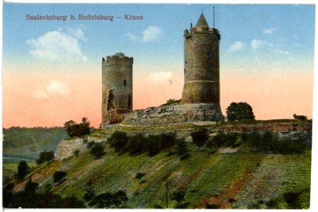 20713-Rudelsburg-1917-Saalecksburg-Brück & Sohn Kunstverlag