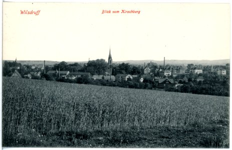 19003-Wilsdruff-1915-Blick vom Kirschberg auf Wilsdruff-Brück & Sohn Kunstverlag