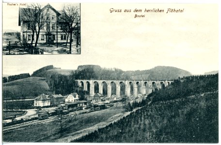 20210-Föhatal-1916-Bastei und Fischers Hotel-Brück & Sohn Kunstverlag