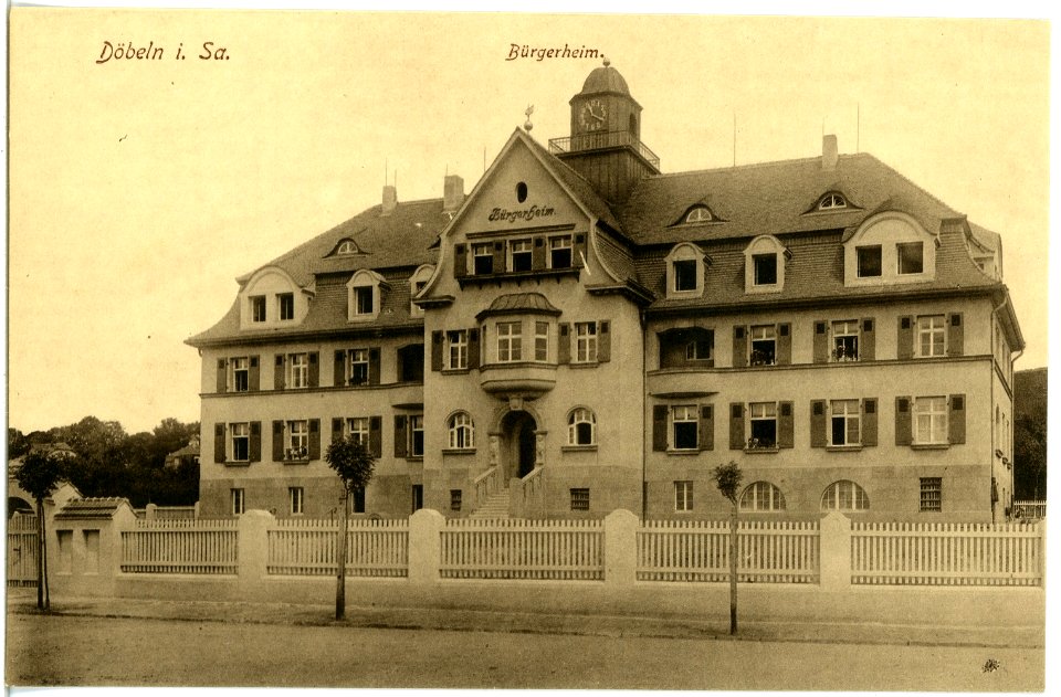 19206-Döbeln-1915-Bürgerheim-Brück & Sohn Kunstverlag