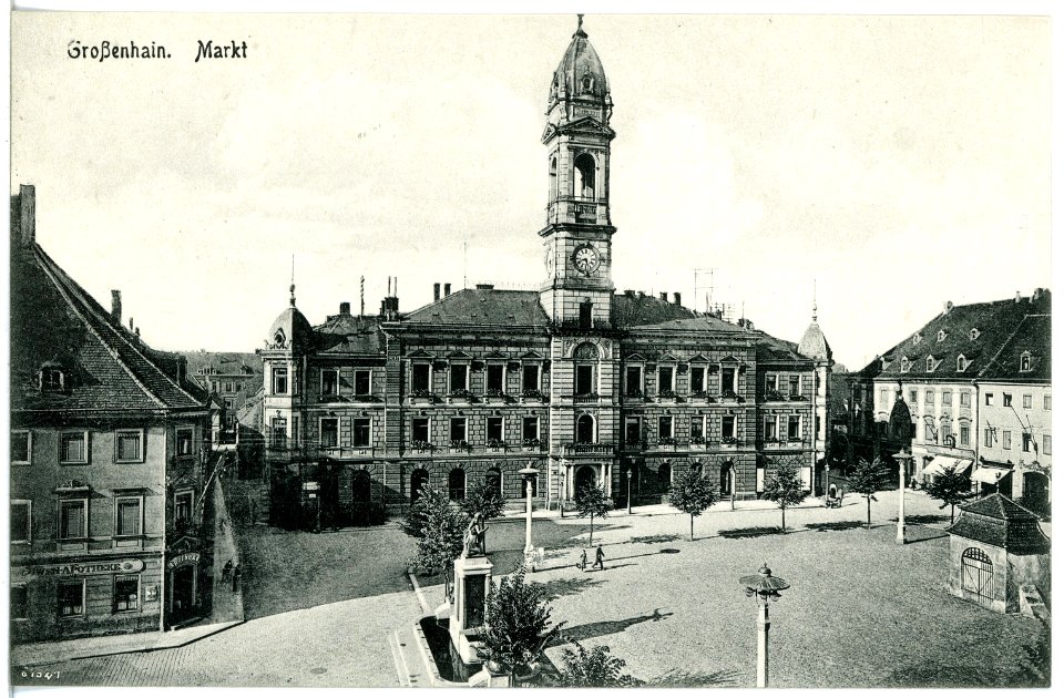 20320-Großenhain-1917-Markt-Brück & Sohn Kunstverlag