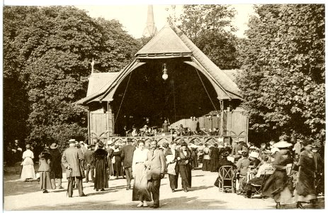 20502-Bad Elster-1917-Badeplatz-Brück & Sohn Kunstverlag