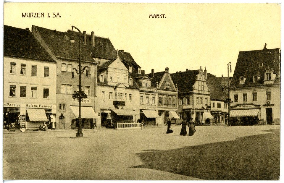 19228-Wurzen-1915-Markt-Brück & Sohn Kunstverlag
