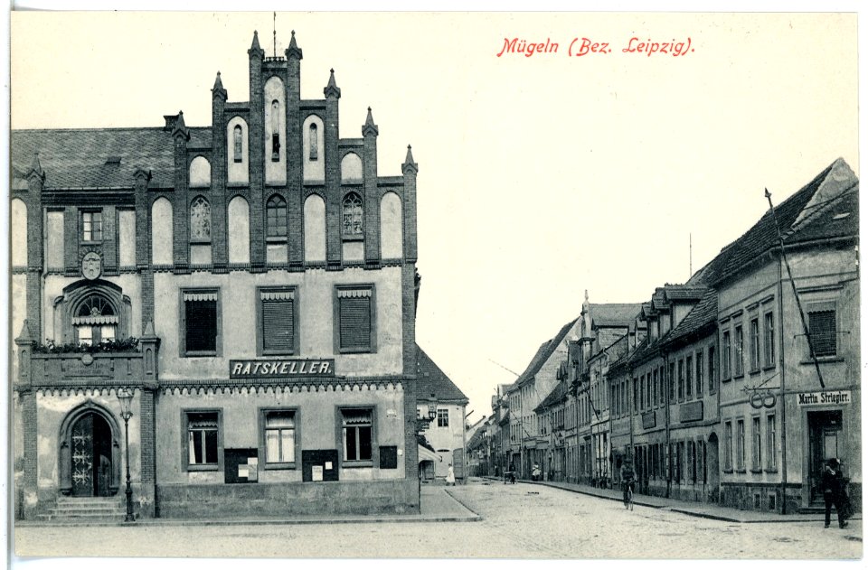 19300-Mügeln-1915-Lommatzscher Straße-Brück & Sohn Kunstverlag