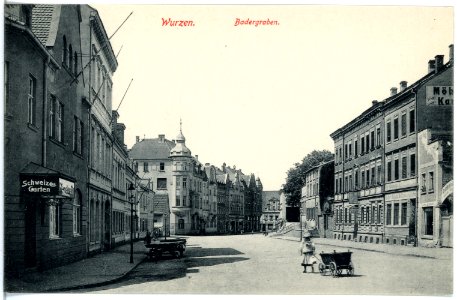 19218-Wurzen-1915-Badergraben-Brück & Sohn Kunstverlag