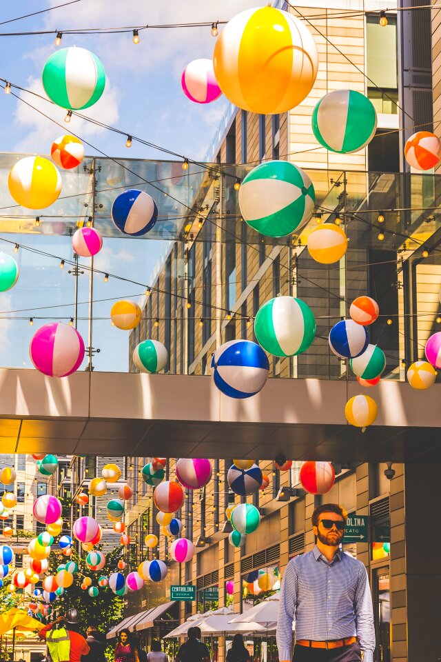 Celebration street summer