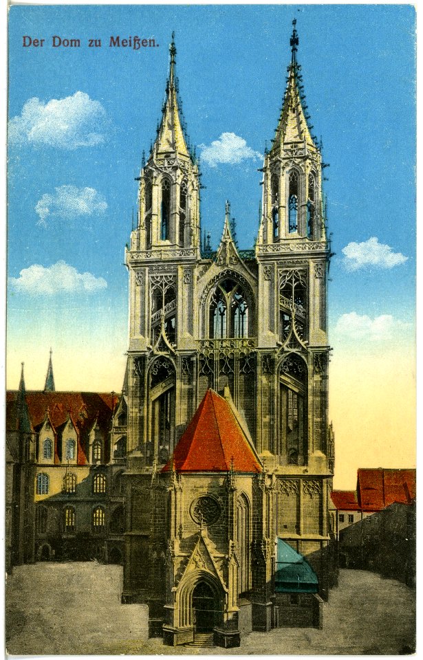 19045-Meißen-1915-Dom-Brück & Sohn Kunstverlag