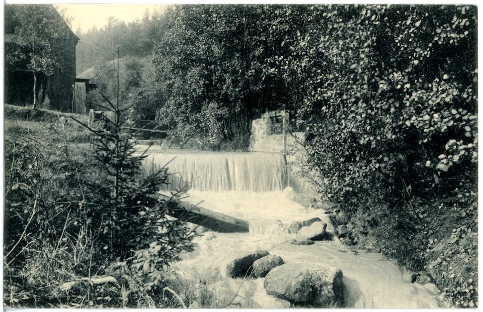 19041-Geising-1915-Partie an der Zinnwäsche-Brück & Sohn Kunstverlag