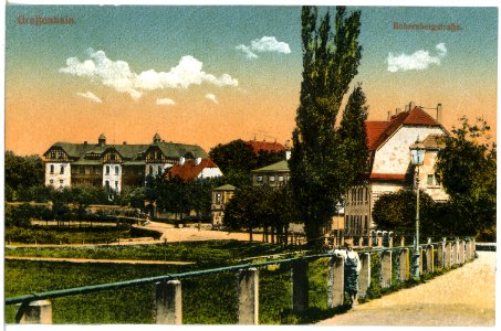 20398-Großenhain-1917-Bobersbergstraße-Brück & Sohn Kunstverlag