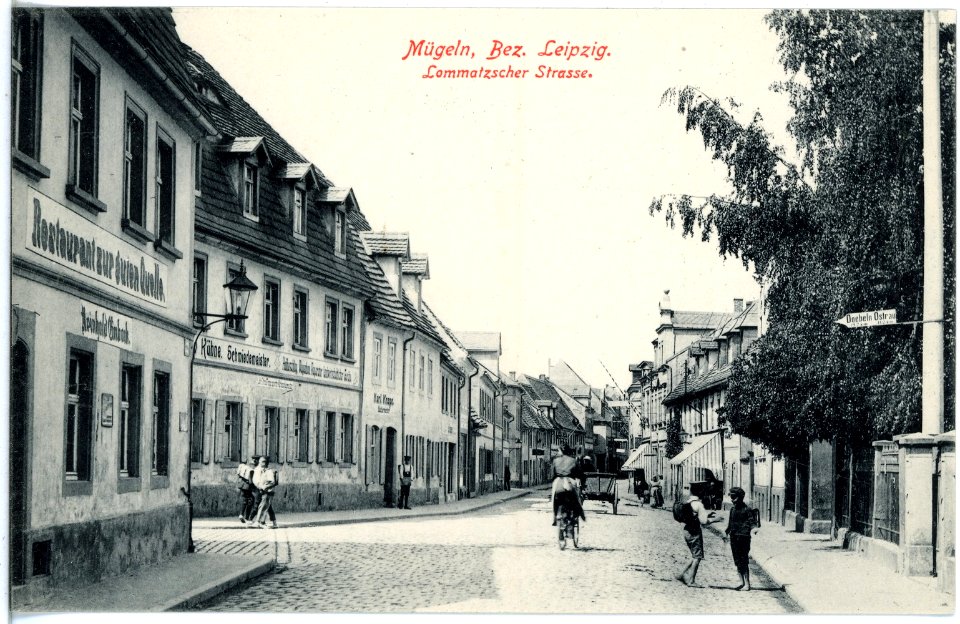 19292-Mügeln-1915-Lommatzscher Straße-Brück & Sohn Kunstverlag