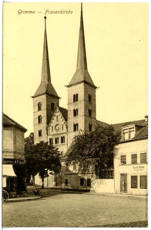 19361-Grimma-1915-Frauenkirche-Brück & Sohn Kunstverlag