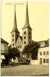19361-Grimma-1915-Frauenkirche-Brück & Sohn Kunstverlag