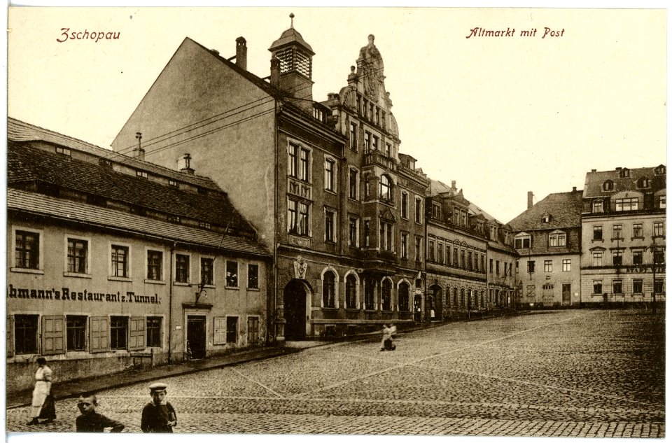 20753-Zschopau-1917-Altmarkt-Brück & Sohn Kunstverlag