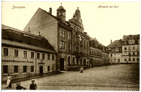 20753-Zschopau-1917-Altmarkt-Brück & Sohn Kunstverlag