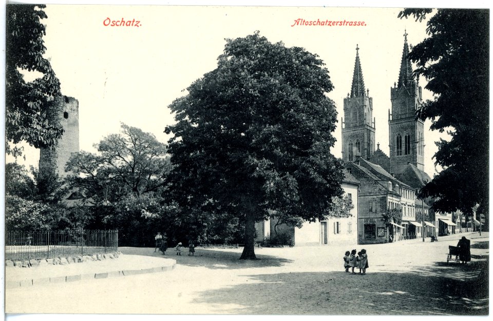 19271-Oschatz-1915-Altoschatzer Straße-Brück & Sohn Kunstverlag