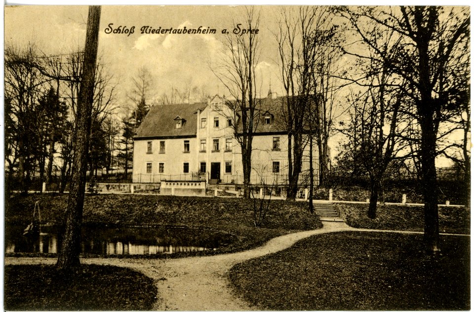 19201-Taubenheim-1915-Schloß Niedertaubenheim-Spree-Brück & Sohn Kunstverlag