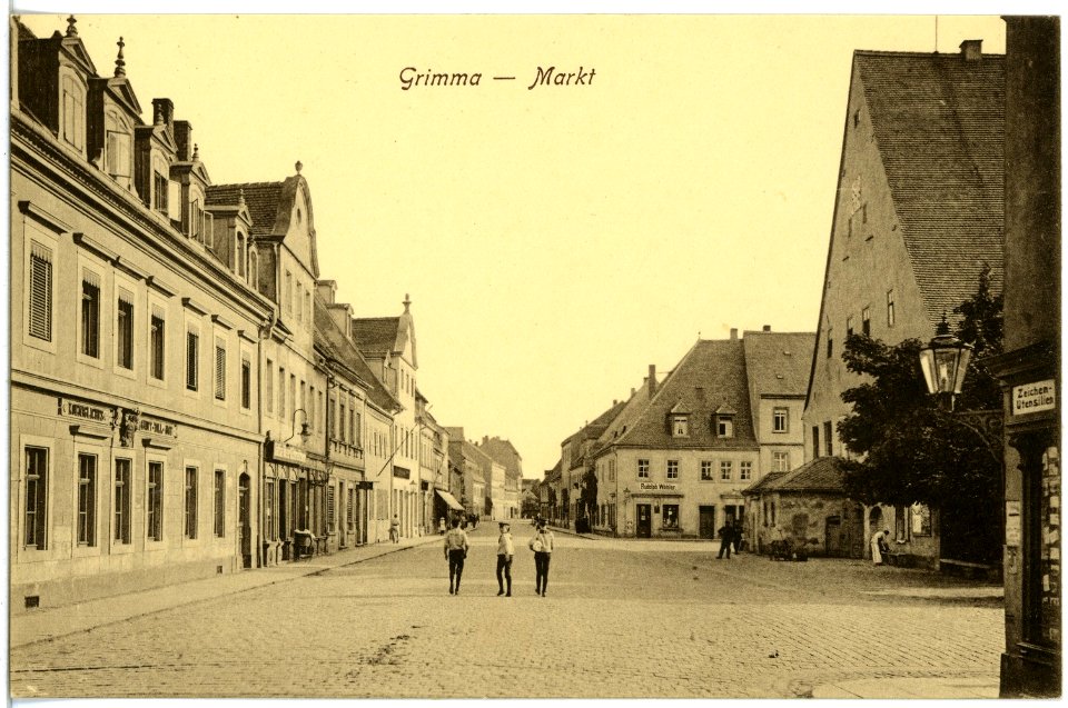 19359-Grimma-1915-Markt-Brück & Sohn Kunstverlag