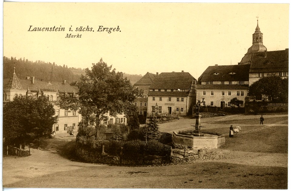 19013-Lauenstein-1915-Markt-Brück & Sohn Kunstverlag