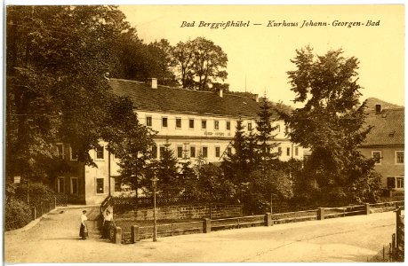 19617-Berggießhübel-1915-Kurhaus - Johann-Georgen-Bad-Brück & Sohn Kunstverlag