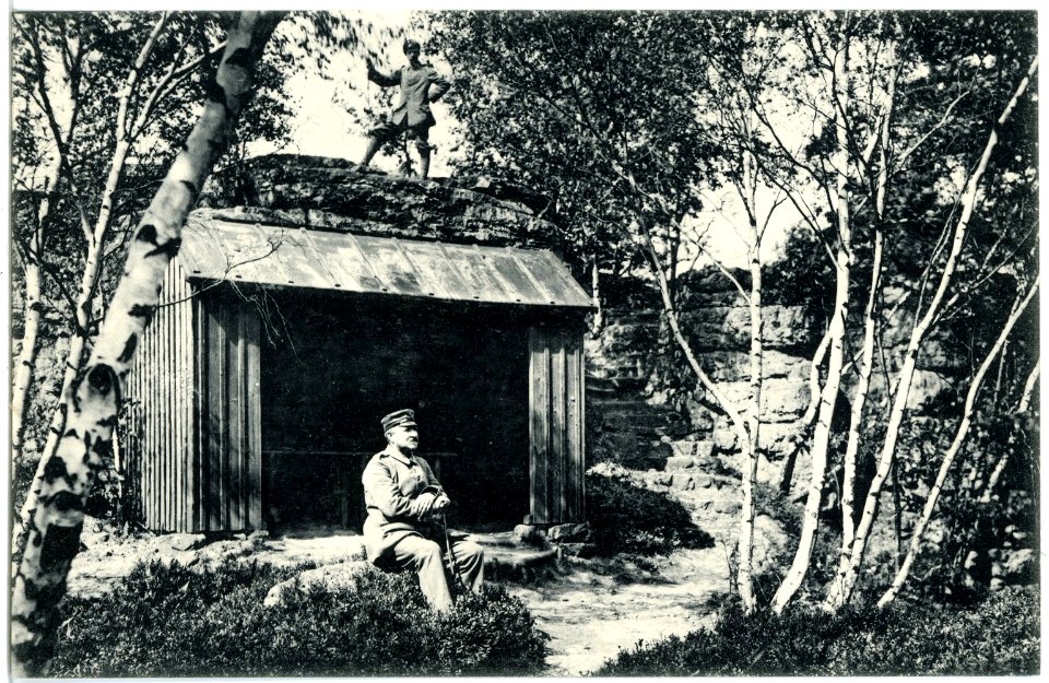 19608-Berggießhübel-1915-Schutzhütte auf dem Hochstein-Brück & Sohn Kunstverlag