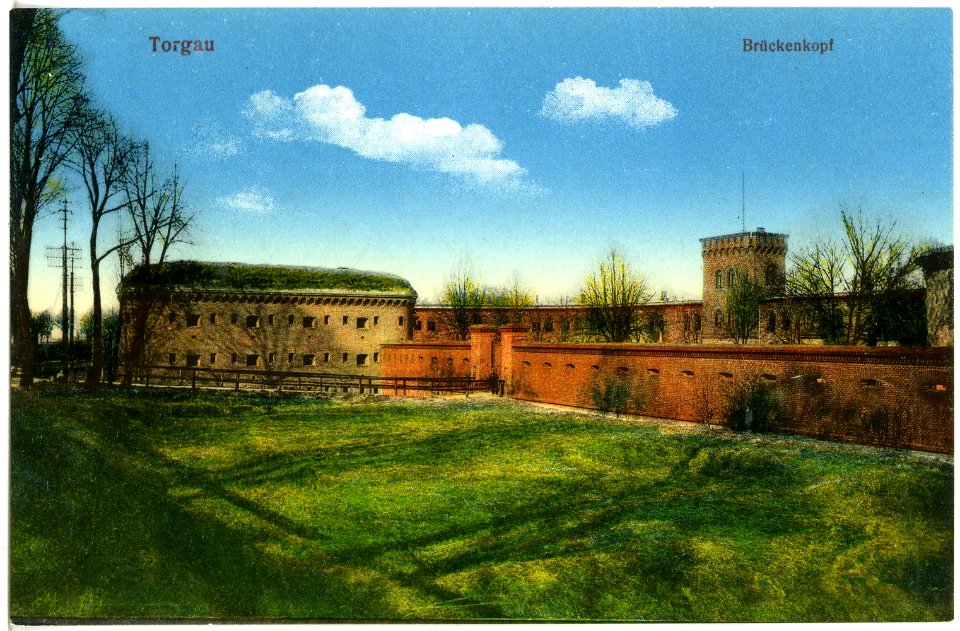 19072-Torgau-1915-Brückenkopf-Brück & Sohn Kunstverlag
