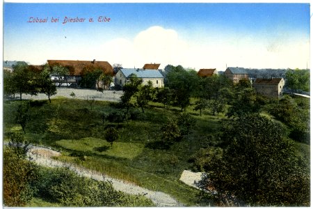 19093-Löbsal-1915-bei Diesbar-Brück & Sohn Kunstverlag