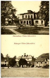 20491-Kleinschweidnitz-1917-Herrenhaus und Rittergut-Brück & Sohn Kunstverlag