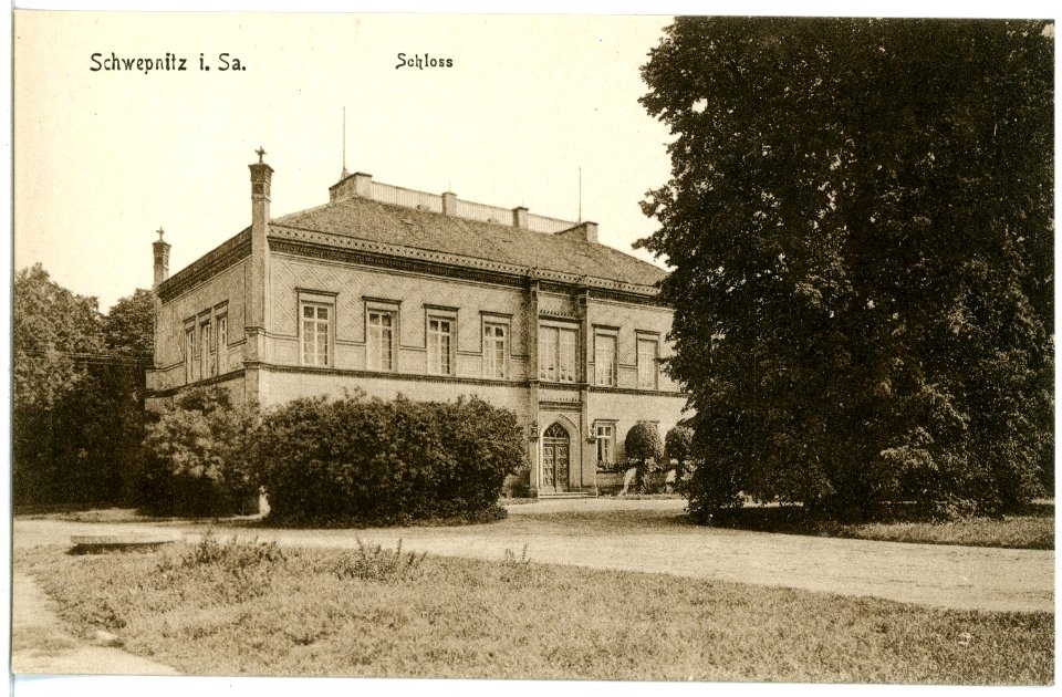 19581-Schwepnitz-1915-Schloß-Brück & Sohn Kunstverlag