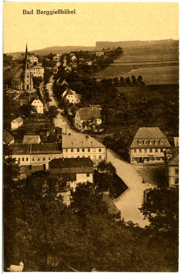 19611-Berggießhübel-1915-Blick auf Bad Berggießhübel-Brück & Sohn Kunstverlag
