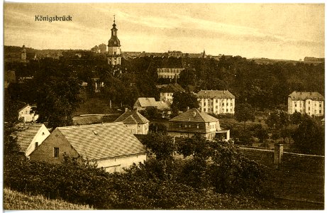 19595-Königsbrück-1915-Blick auf Königsbrück-Brück & Sohn Kunstverlag