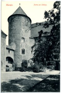 19236-Wurzen-1915-Partie am Schloß-Brück & Sohn Kunstverlag